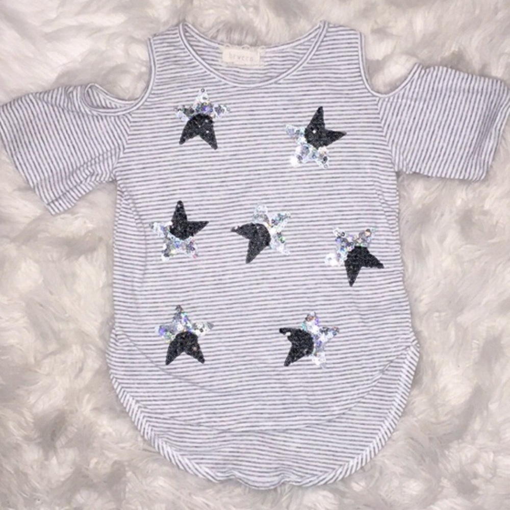 Gray sequence Star Shirt